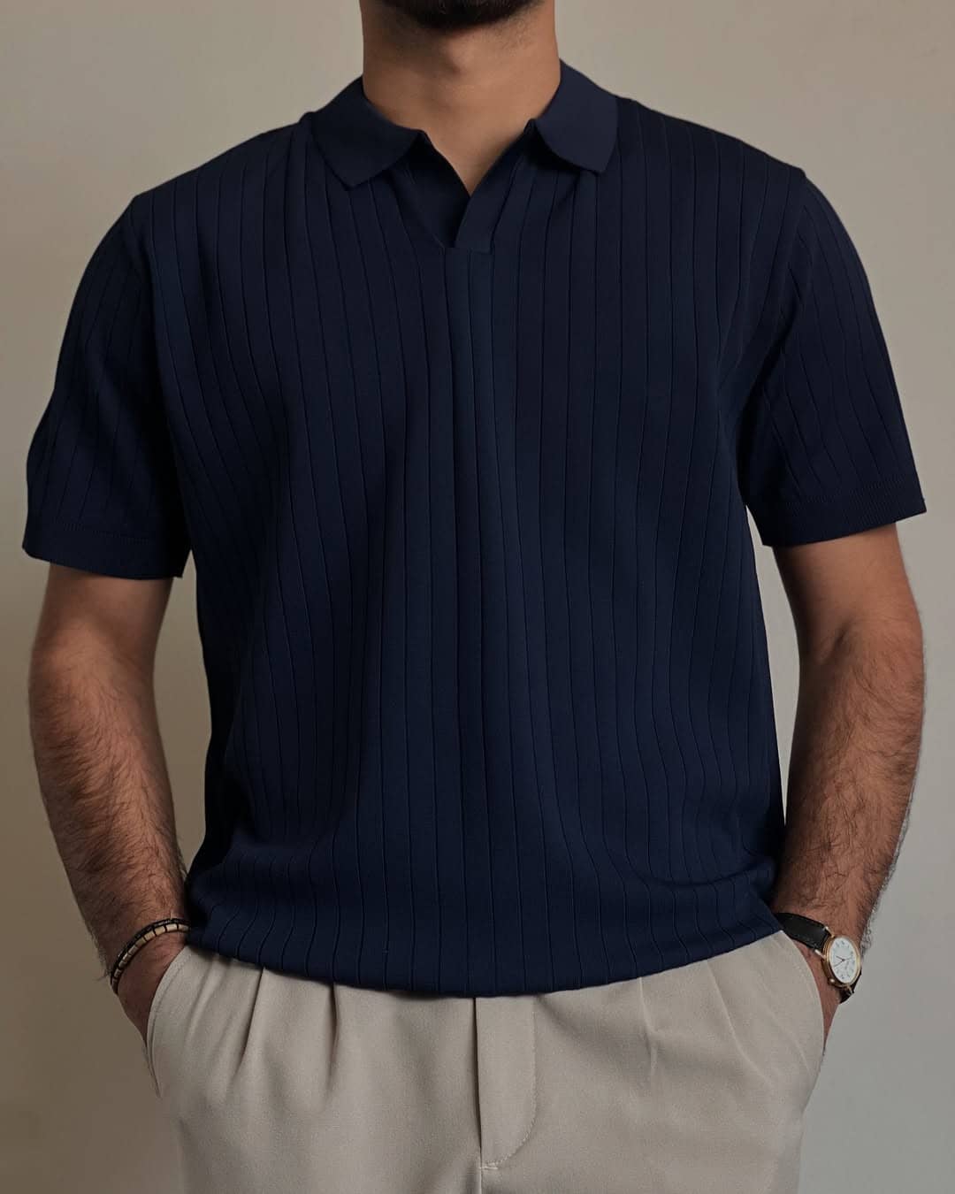 T-SHIRT Polo Old Money en 100 % coton