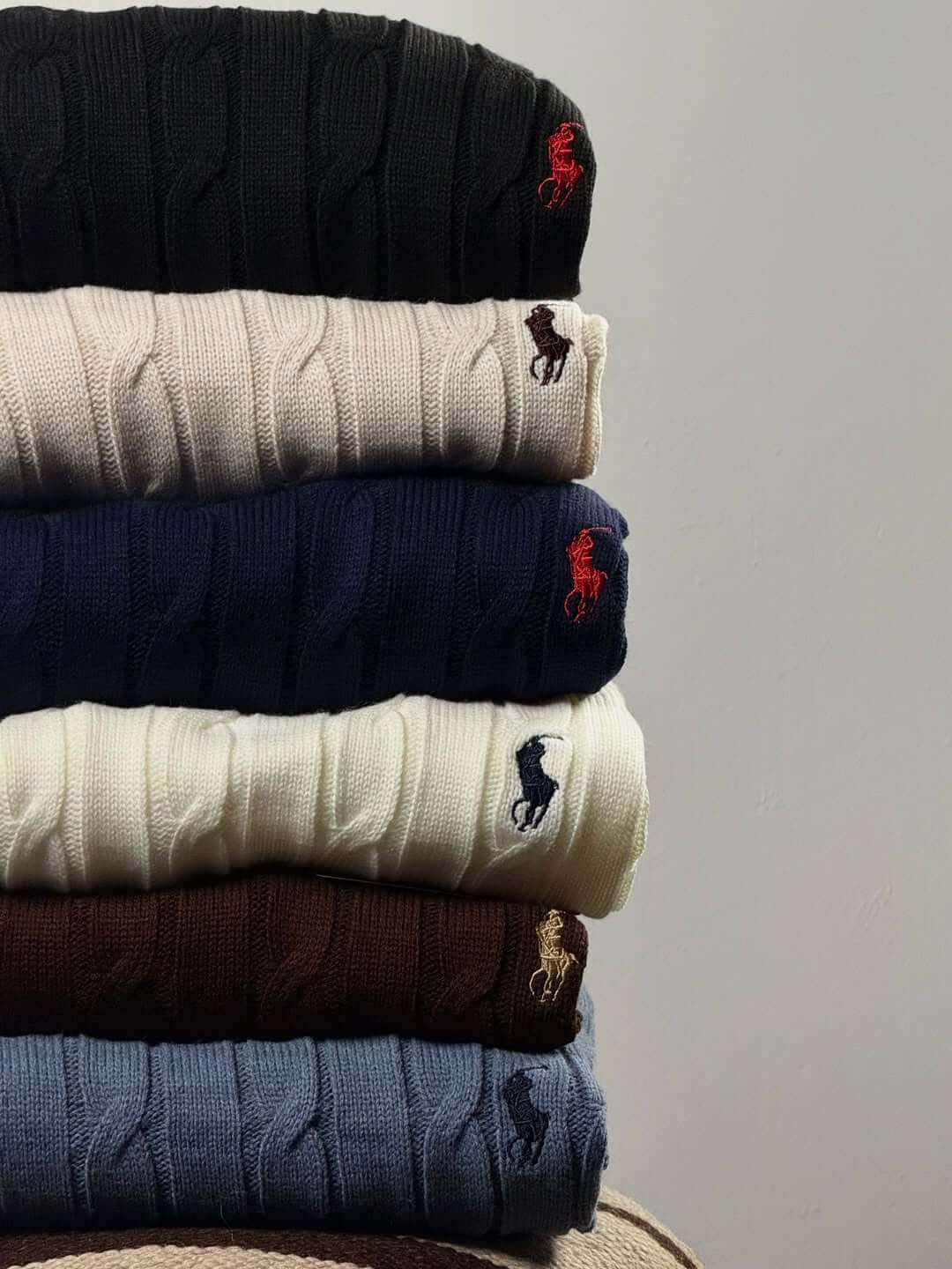 Ralph sweater Old Money en 100 % coton