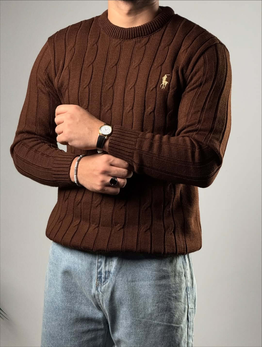 Ralph sweater Old Money en 100 % coton