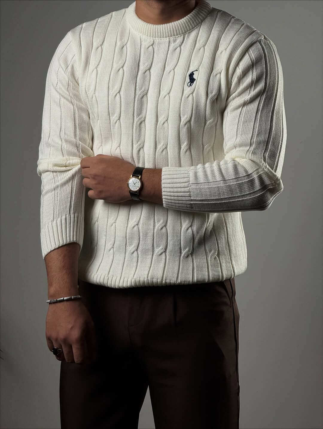 Ralph sweater Old Money en 100 % coton