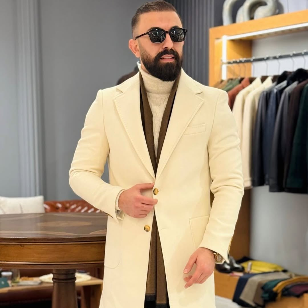 Manteau Homme Élégance Absolue