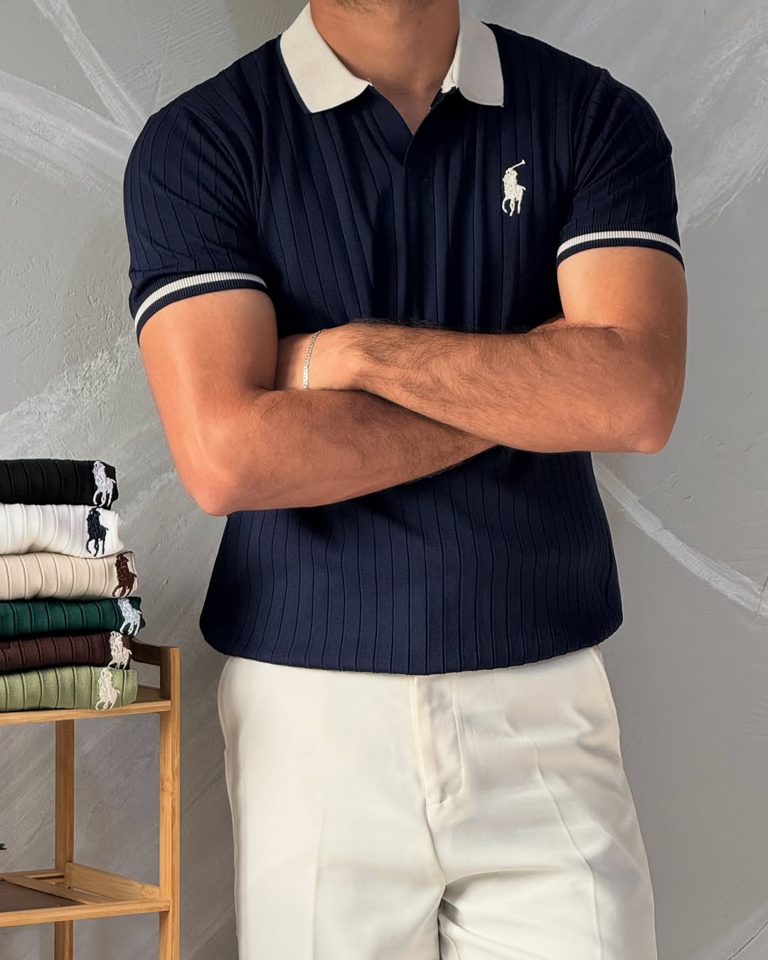 Tricot Ralph Lauren  style Old Money  100 % coton