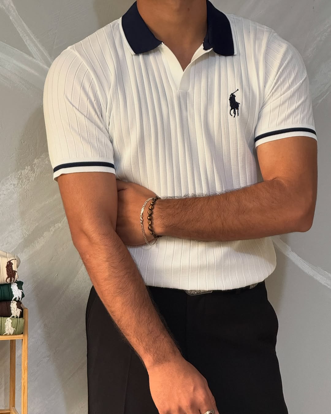 tricot Ralph Lauren  style Old Money  100 % coton