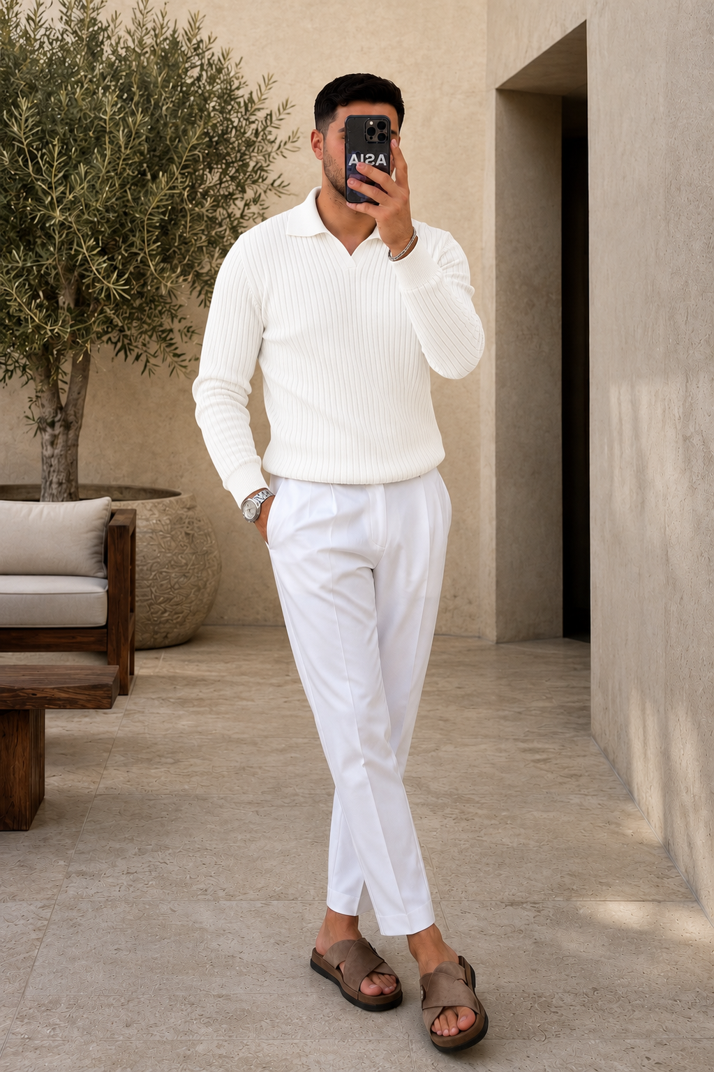pull Old Money en 100 % coton 2025