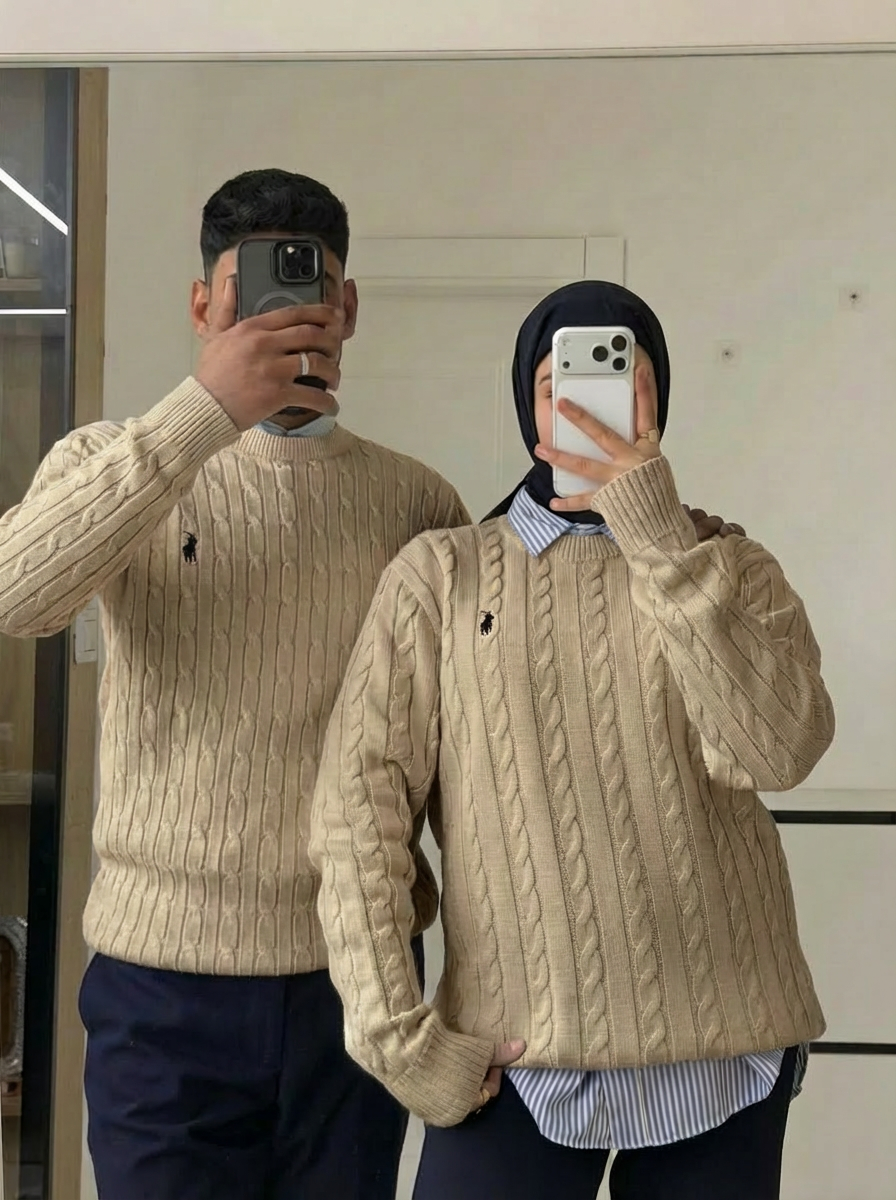 Ralph lauran sweater Old Money en 100 % coton 1