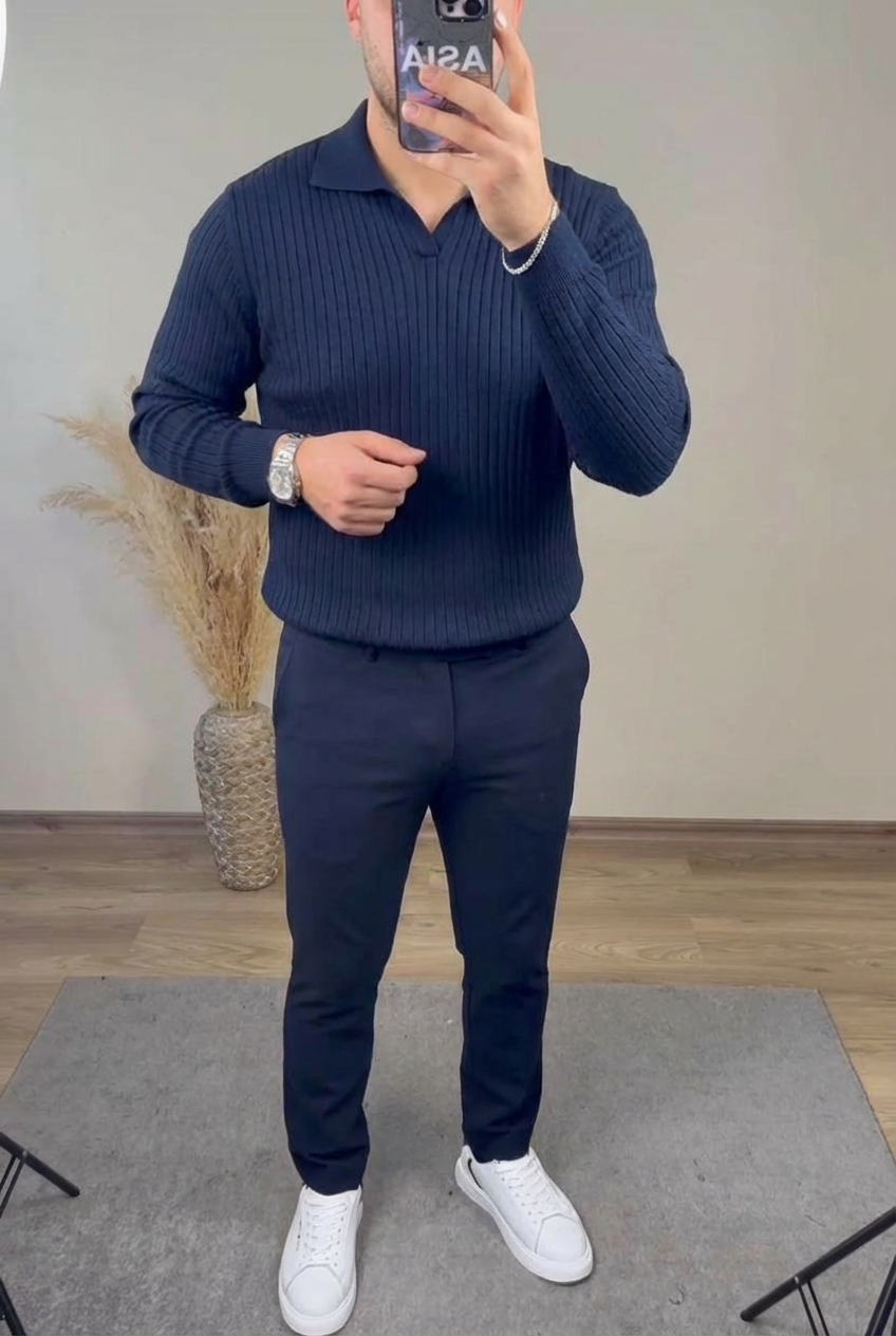 sweater Old Money en 100 % coton 2026