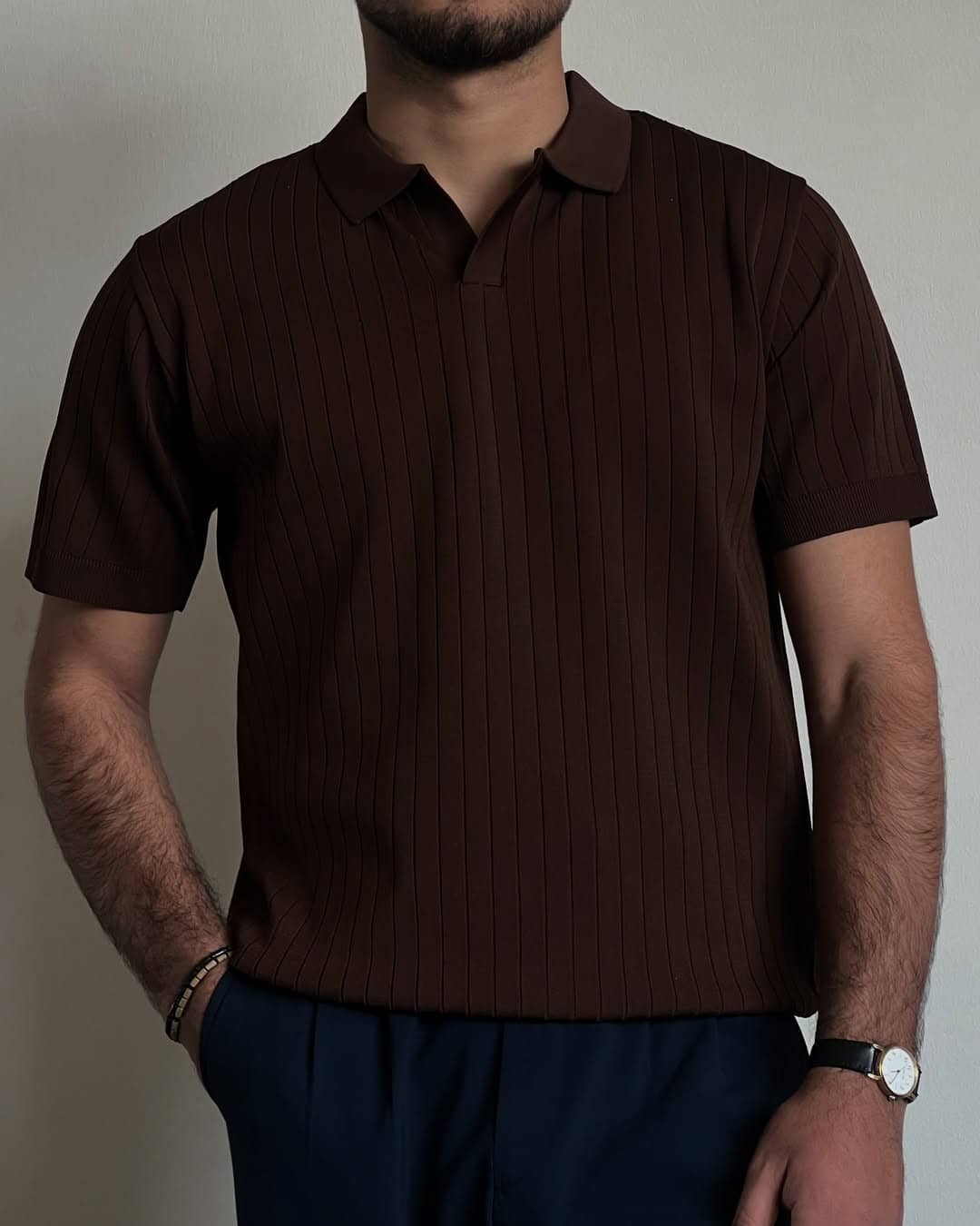 T-SHIRT Polo Old Money en 100 % coton