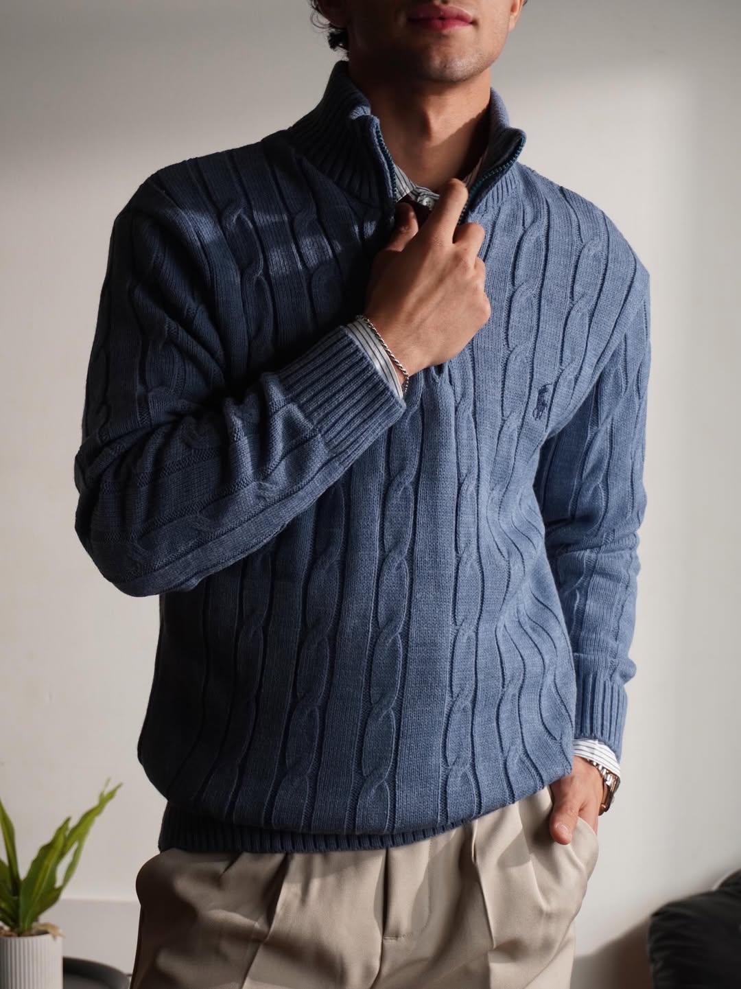 𝗥𝗮𝗹𝗽𝗵 𝗟𝗮𝘂𝗿𝗲𝗻 Zip  𝗞𝗻𝗶𝘁 𝗦𝘄𝗲𝗮𝘁𝗲𝗿𝘀